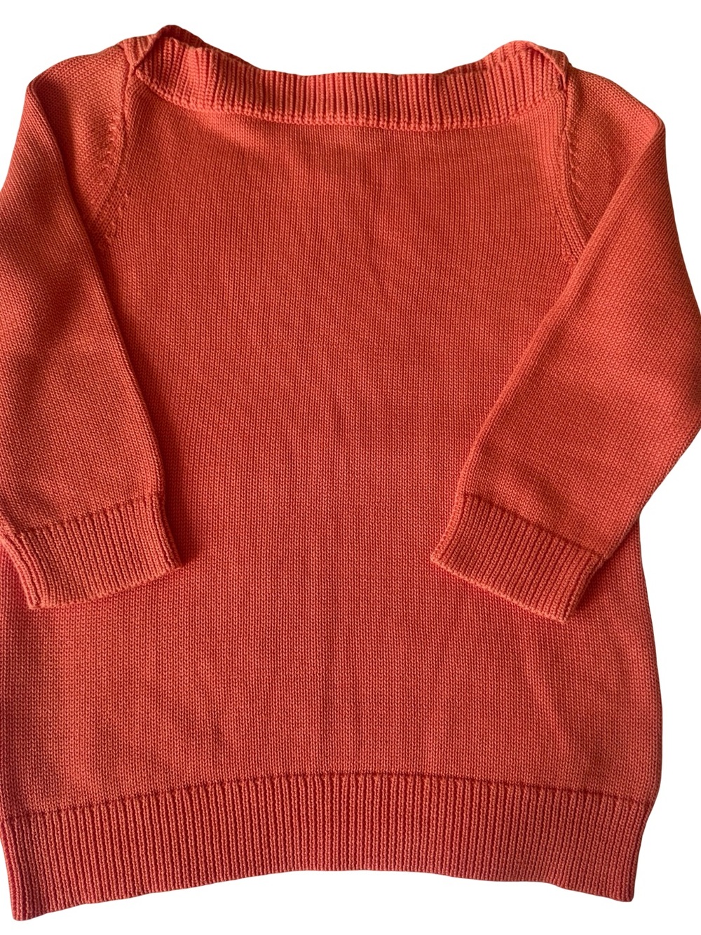 Lauren Ralph Lauren Women’s Cotton Knit Boat Neck Pullover Sweater Size Petite M